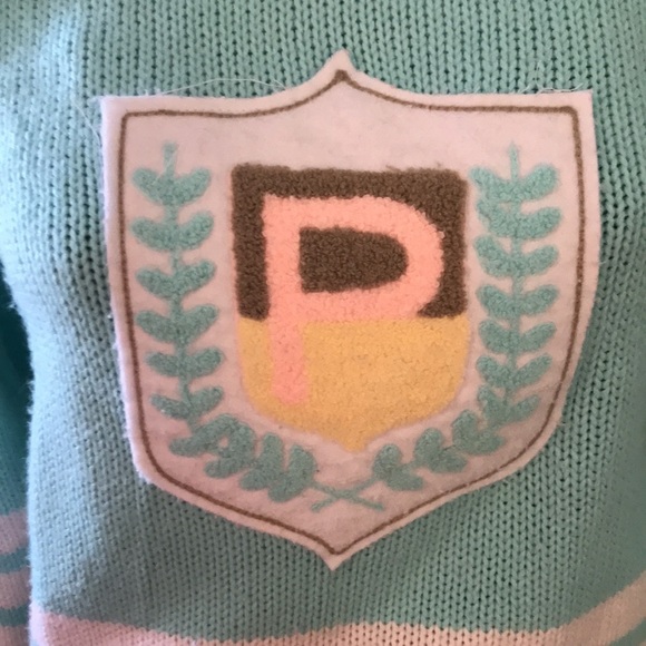 Vintage Cristina Preppy Monogrammed Sweater - Picture 2 of 8
